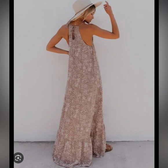 NWOT Vici Printed High-Low Dress - Picture 4 of 5